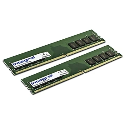 Image de Integral 16GB (2x 8GB) DDR4 RAM 3200MHz DIMM Kit de mémoire PC bureau
