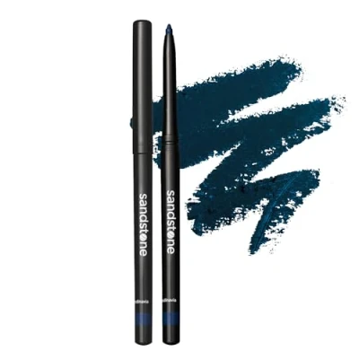Image de Sandstone Scandinavia Eyeliner bleu imperméable hypoallergénique pour les yeux sensibles Crayon sans parfum et cruauté envers animaux