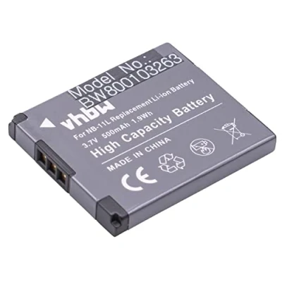 Image de Batterie pour Canon Digital Ixus 125HS 132 135 140 240HS Ixy 220F 420F PowerShot Elph 110 HS 320 A2300 A2400 A2500 A2600 rempl…