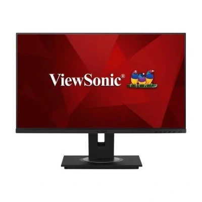 Image de ViewSonic VG2755 2K Moniteur SuperClear IPS, QHD, sans bords, 5ms, VGA, HDMI, DisplayPort, USB type C, 3x USB, hauts parleurs, pied ergonomique