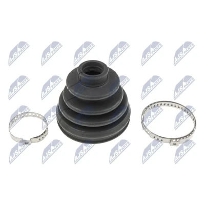 Image de NTY NOP 044 Soufflet De Cardan Essieu avant avec colliers NISSAN: Qashqai / Qashqai+2 I, X Trail, RENAULT: Koleos I
