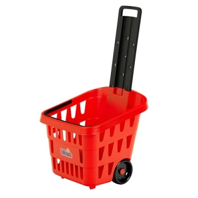 Image de Theo Klein Poussette de marché en Plastique Haute qualité avec poignée Transport Pratique Jouet pour Enfants à partir 3 Ans, 7248