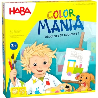 Image de HABA Color mania Jeu de société course et collecte 3 ans plus 306671