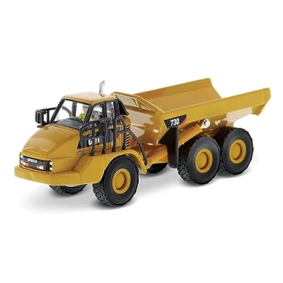 Image de DCM Camion Articule Cat 730 Véhicule Miniature, DCM85130, Jaune