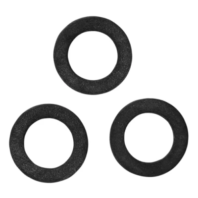 Image de Joint plat Gardena : bague d&#039;étanchéité pour raccords, nez de robinets grand débit, vannes à 2 voies (5301 20)