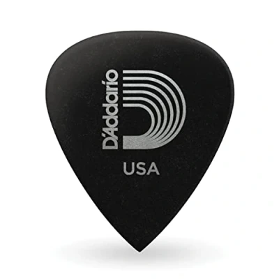 Image de Planet Waves 6DBK7 100 Duralin Precision Lot de médiators ultra épais Noir 1,5 mm