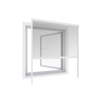Image de Windhager Store Enrouleur pour Fenetres Plus, Moustiquaire, individuellement découpable, 100 x 160 cm, anthracite, 03877