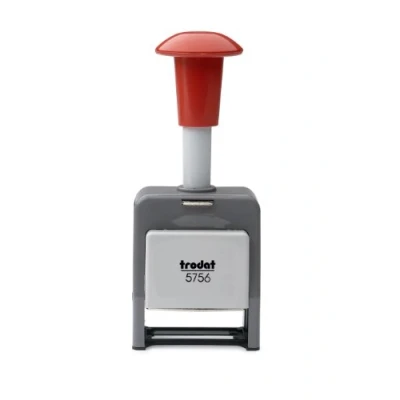 Image de Trodat 5756 Tampon numéroteur avec cassette d&#039;encrage 8 chiffres 5,5 mm (Import Royaume Uni)