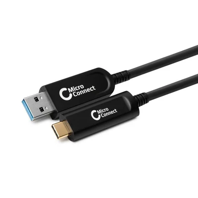 Image de Microconnect MC USB3.2CA20OP câble USB 20 m 3.2 Gen 2 (3.1 2) A C Noir Neuf