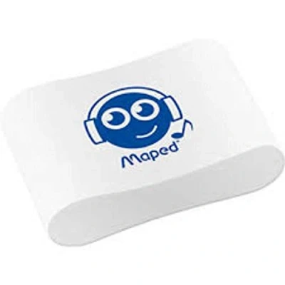 Image de Maped m112911 Gomme Essentials, Soft Design, sans PVC, mini, Smiley de motifs, 1 pièce