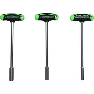 Image de KS Tools 512.0603 COMPETITION Jeu de 3 tournevis à douille en T 8 13 mm