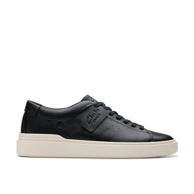 Image de Clarks Swift Baskets basses, Homme, Taille: 39.5, Black Cuir