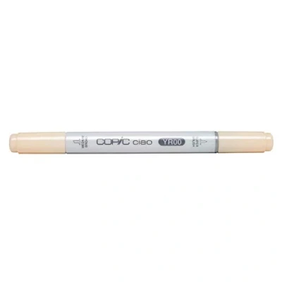Image de COPIC Ciao YR00, Powder Pink, Twin Marker avec une pointe moyenne et pinceau