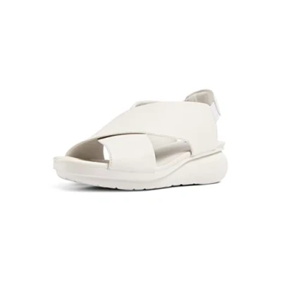 Image de Camper Femme Balloon K200066 Sandale cale, Blanc, 38 EU