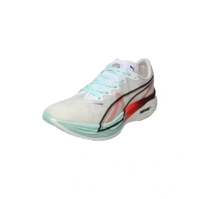 Image de PUMA Deviate Nitro Elite 3 Chaussures de course sur route pour homme, Hyrox Rouge Blanc, 42 EU