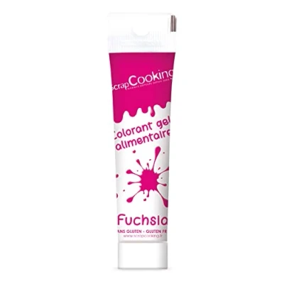 Image de ScrapCooking Colorant Gel Rose Fuschia 20 g Alimentaire Pâtisserie 7139