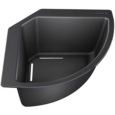 Image de BLANCO 235866 Récipient d’Angle pour Aliments et Vaisselle 1 Pièce Noir 215 x mm