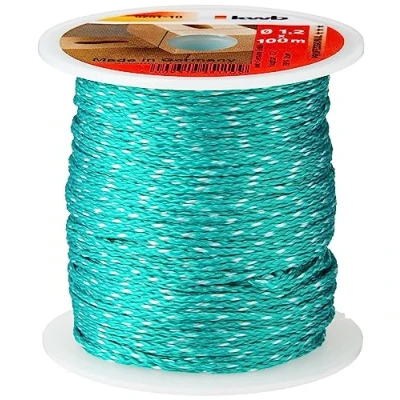 Image de kwb Cordeau de maçon 100 mètres, 1,2 mm, vert