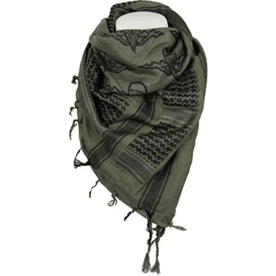 Image de Mil Tec Écharpe de Mode 12609301, Olive/Noir, Taille Unique Homme