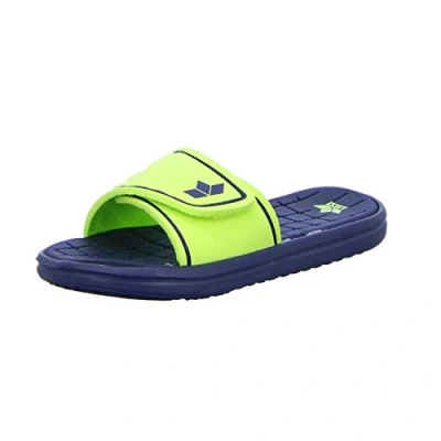 Image de Lico Barracuda V, Chaussures de Plage &amp; Piscine Mixte, Bleu (MARINE/LEMON MARINE/LEMON), 32 EU