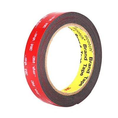 Image de 3M VHB 5952 ruban adhésif double face extra solide, de montage/fixation imperméable, résistant à l&#039;eau et aux hautes températures, fixation bande LED (20 mm x 4,6
