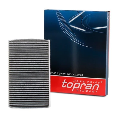 Image de TOPRAN 701 618 Filtre d&#039;habitacle à charbon actif, Cartouche filtrante, avec action absorbant les odeurs 241 152 31 rectangulaire
