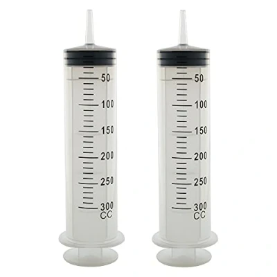 Image de 300ml Seringue plastique grande (2, 300ml)