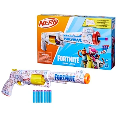 Image de Nerf Fortnite Frenz 4 Ever, Blaster à fléchettes