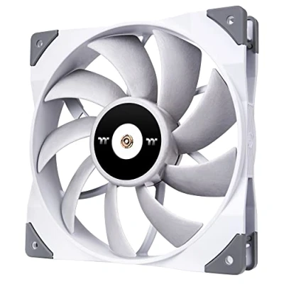 Image de Thermaltake TOUGHFAN 14 White High Static Pressure Radiator Fan (Single Pack) Low Noise PC Case