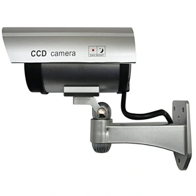 Image de DUMMY Camera IR1100 CCTV factice d&#039;extérieur (Argent)