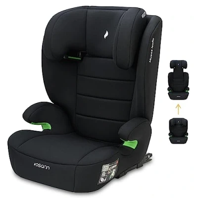 Image de OSANN Siège auto enfant Musca Isofix 100 150 cm 3 à 12 ans Groupe 2/3 Noir