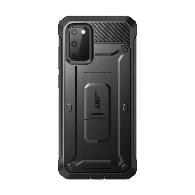 Image de SUPCASE Coque pour Samsung Galaxy S20 FE (2020) [Unicorn Beetle Pro] Antichoc Intégrale Protection Robuste avec Protecteur d&#039;écran Intégré, Béquille et Clip Ceinture (Noir) 6.5 pouces