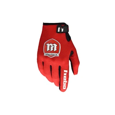 Image de HEBO He1161 240043 Gants Moto Trial Montesa Classic Couleur Rouge Taille L