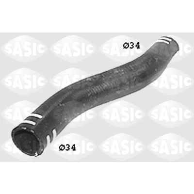 Image de SASIC SWH6611 Durite De Refroidissement droite, supérieur