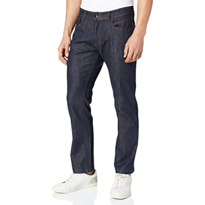 Image de camel active Pantalon en Jean Stretch Houston Regular Fit, Bleu foncé (Bleu Nuit), 38W x 30L Homme