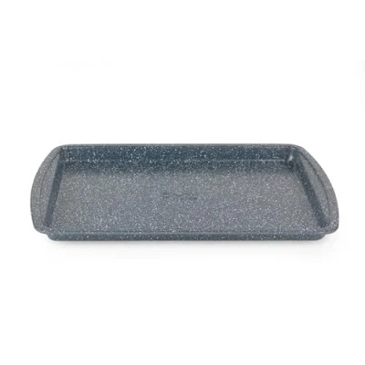 Image de Russell Hobbs COMBO 8615A Nightfall Stone Lot de 3 plaques cuisson anti adhésives allant au four jusqu&#039;à 220 C Plaque pour biscuits, cookies et frites En acier carbone Sans