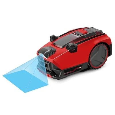 Image de Einhell Robot Tondeuse FREELEXO CAM 500 Power X Change (18 V, moteur Brushless, Caméra intégrée, surface de gazon max. m²) Livré avec Batterie 3,0 Ah et Chargeur