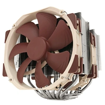 Image de Noctua NH D15 SE AM4 système de refroidissement d&#039;ordinateur Processeur Refroidisseur Beige, Marron, Acier inoxydable Neuf