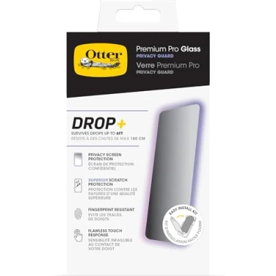 Image de OtterBox Premium Glass Antimicrobial Series pour Apple iPhone 15, Transparente Neuf
