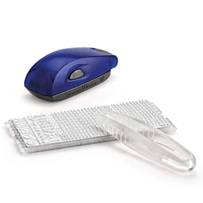 Image de COLOP Stamp Mouse 30 set, tampon à composer soi même, y compris jeu de caractères et pincette