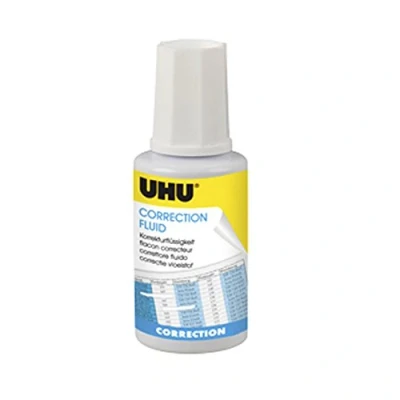 Image de UHU Liquide de Correction Fluid, blanc, 20 ml