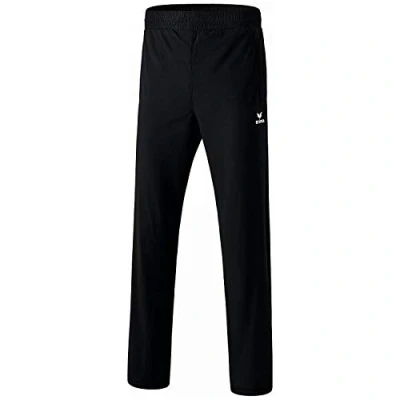 Image de Erima Enfant Pantalon avec Zip int gral, Noir, FR : XS S (Taille Fabricant 164) EU