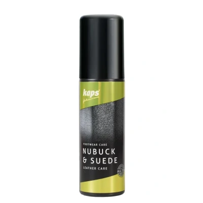 Image de KAPS Rénovateur Daim &amp; Velours Liquide Soin Chaussures Cuir Ravive le Nubuck Suede et Toutes les textiles en Plusieur Couleurs 75ml, Marron Marrón 139 Middle Brown
