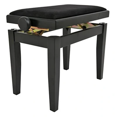 Image de Juan Miguel Navarrez Banc de Piano Noir Mat