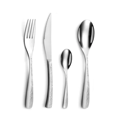 Image de Amefa 246528AF20C40 Empreinte Couverts de table/coffret 6 personnes Acier Inoxydable/Couvert Monobloc Finition Brillante 13,7 x 7 26,5 cm