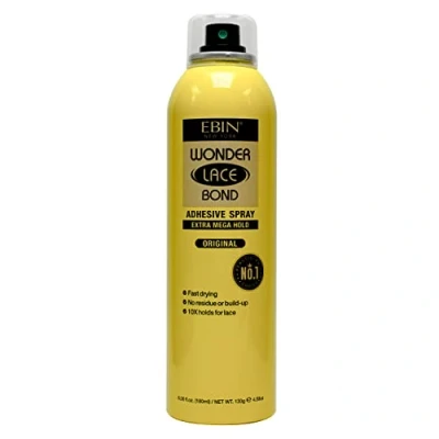 Image de EBIN NEW YORK Wonder Lace Bond Spray adhésif (Exta Mega Hold, 180 ml)