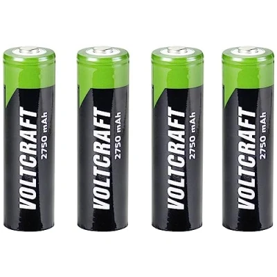 Image de VOLTCRAFT HR6 SE Pile rechargeable LR6 (AA) NiMH 2750 mAh 1.2 V 4 pc(s)