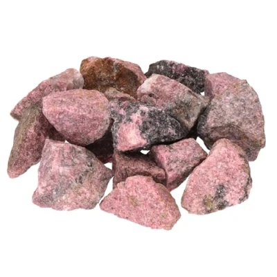 Image de Pierres d&#039;eau en rhodonite 100 % naturelles 300 g source de vie plus