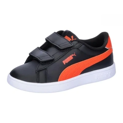 Image de PUMA Smash 3.0 L V PS Sneaker, Black Redmazing, 34 EU