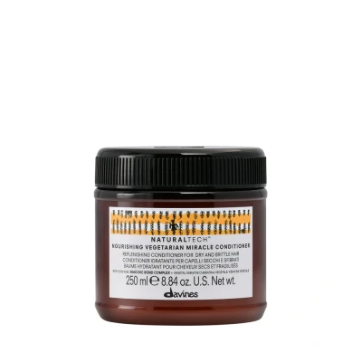 Image de Davines Après shampoing Natural Tech Nutrition Baume miracle vegan 250 ml Pour cheveux secs